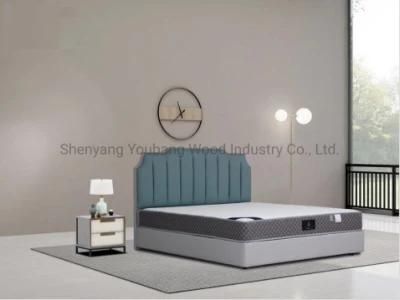 Modern Luxury Bedroom Solid Wood Beds King Size Bedroom Furniture Double Bed Designs