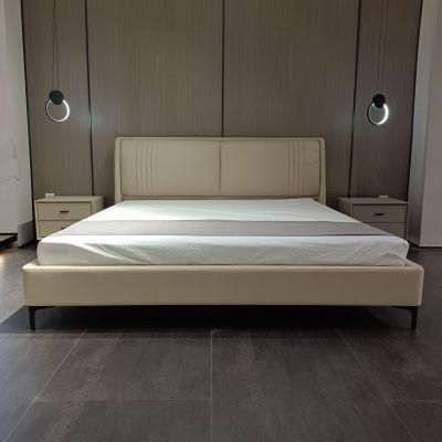 Luxury Twin Euro Super King Queen Size Bed Modern Plywood Bed Frame Bedroom Furniture Bed