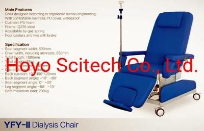 Hospital Chair Attendant Chair Dialysis Chair