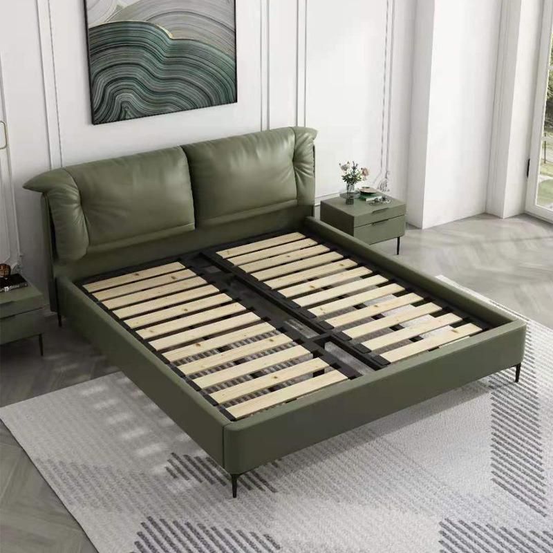 OEM/ODM New Material Bed Technology Fabric Upholstered Bed Bedroom Furniture
