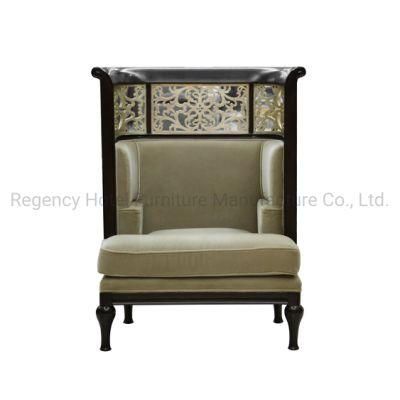 Customized Wooden Hotel Lobby Furniture Living Room Furniture Luxury Hospitality Furniture