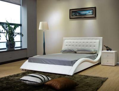 Huayang Bedroom Bed for Living Room Furniture Bedroom Furniture Sofa Set King Size Leather Bed