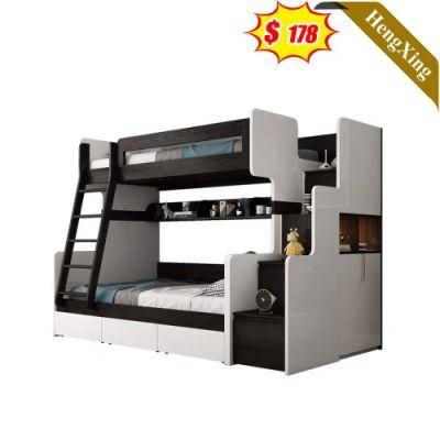 Modern Home Bedroom Furniture Wall Beds Melamine Laminated Board Metal Bunk Bed