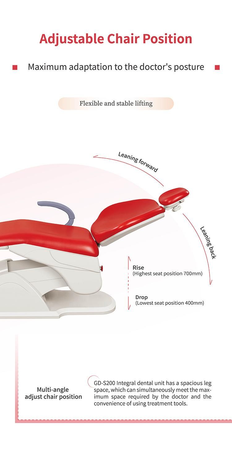 Electro Hydraulic Dental Unit and Dental Chair