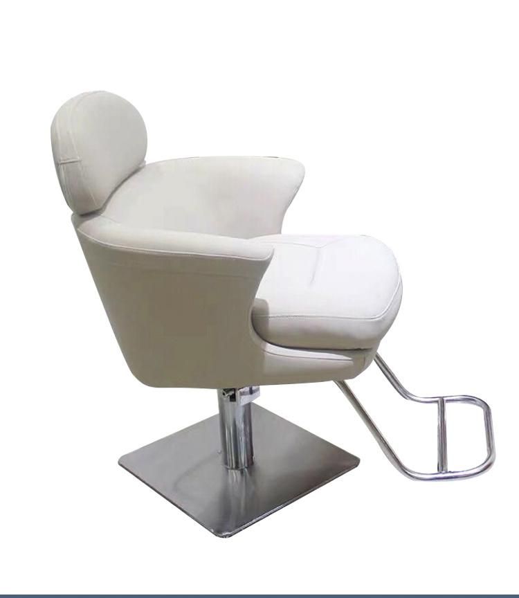 Hl-7273 Salon Barber Chair for Man or Woman with Stainless Steel Armrest and Aluminum Pedal