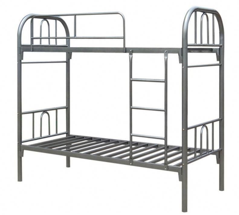 Home Scholl Bedroom Furniture Factory Wholesale Cheap Easy Assemble Metal Bunk Bed