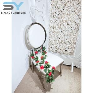 Stainless Steel Furniture Metal Dining Chairs Wedding Restaurant Banquet Chair