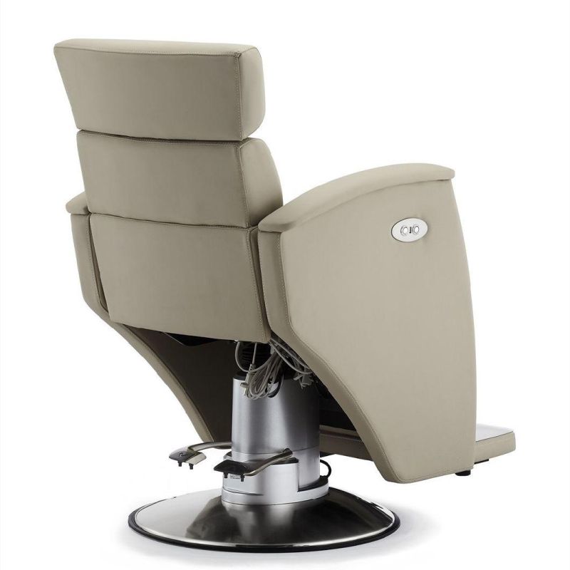 Hl-9275 Salon Barber Chair for Man or Woman with Stainless Steel Armrest and Aluminum Pedal