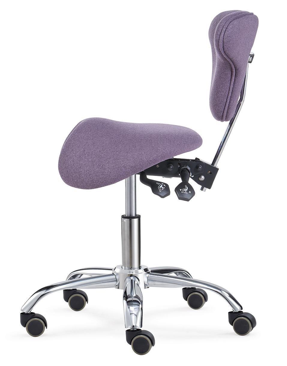 Best Selling Ergonomic Saddle Seat Salon Stool Barber Chair