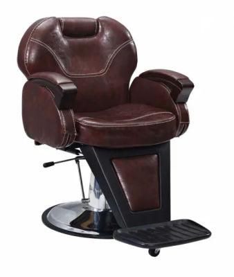 Hl-8190c 2021 Salon Barber Chair Hl-8190c for Man or Woman with Stainless Steel Armrest and Aluminum Pedal