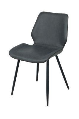 Modern Popular Restaurant Home Livining Furniture PU Leather Dining Chair for Banquet