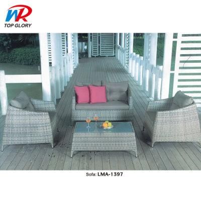 All Weather Patio Outdoor Rattan Sofa Garden Furniture for Sale