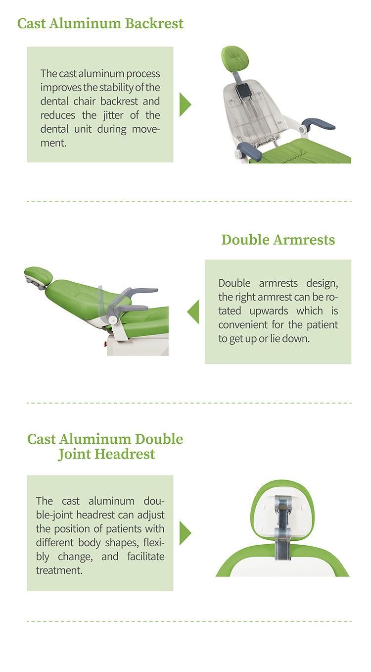 Colorful ISO&FDA Approved Dental Chair Best Dental Chair/The Dentist Chair/New Dental Chairs