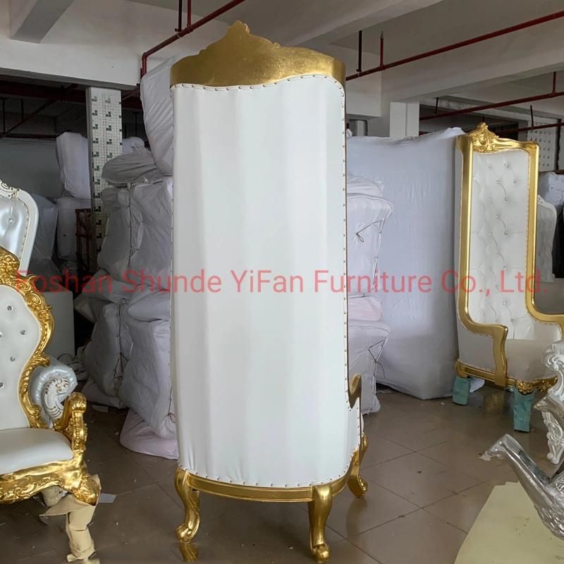 High Back Wedding Sofa Chairs in Optional Color for Wedding Events Furniture and Hotel Lobby Furniture