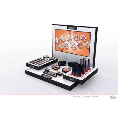 ODM OEM Available Retail Shop High-End Acrylic Makeup Holder Cosmetic Display Stand
