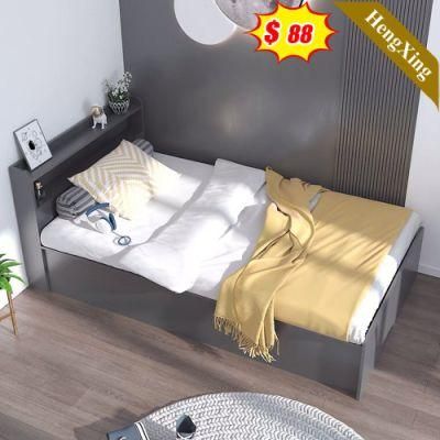 Home Bedroom Children Kids Furniture Double Bed Frame Modern Single Beds