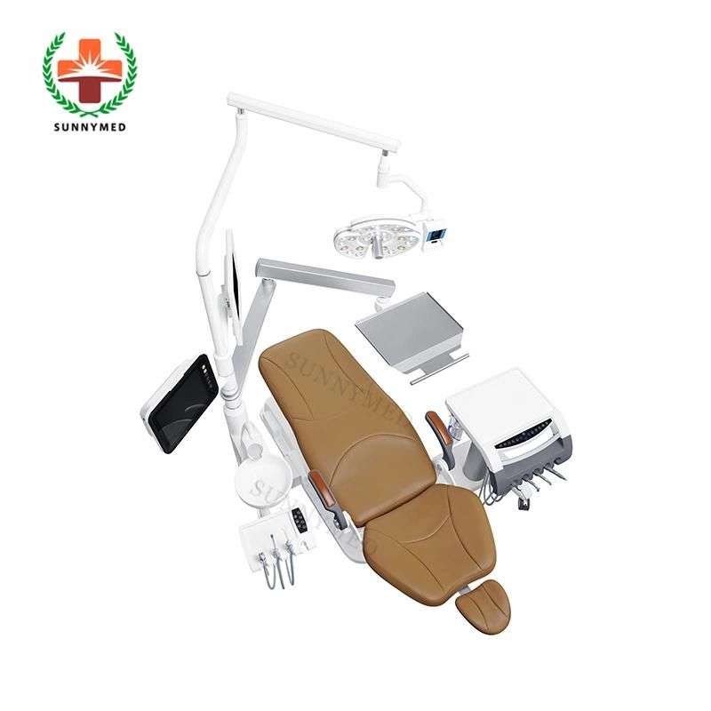 Sy-M007 Medical Equipment Luxury Implant Dental Chair Unit with Mobile Cart