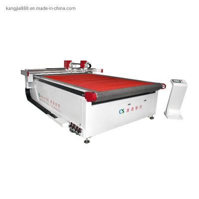 Computer Controlled CNC Automatic Oscillating Knife Protection Suit Cutting Machine High Precision
