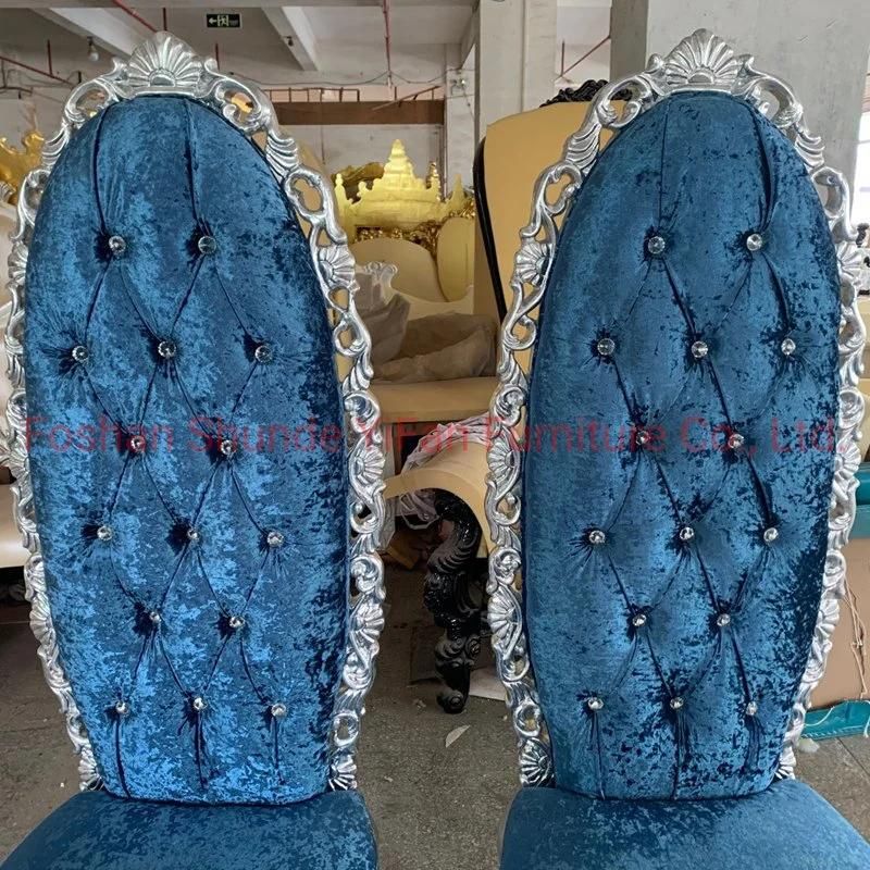 China Hotel Furniture Factory Wholesale High Back King Chairs in Optional Color