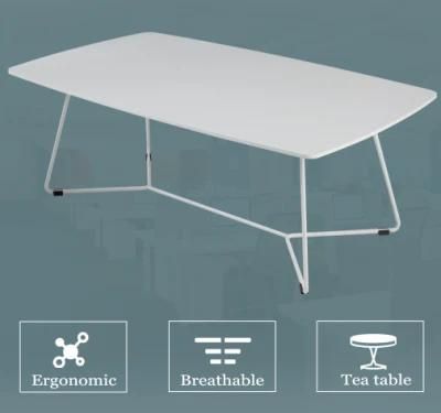 Modern Rectangle Office Leisure Sofa Side Tea Table for Home and Livingroom