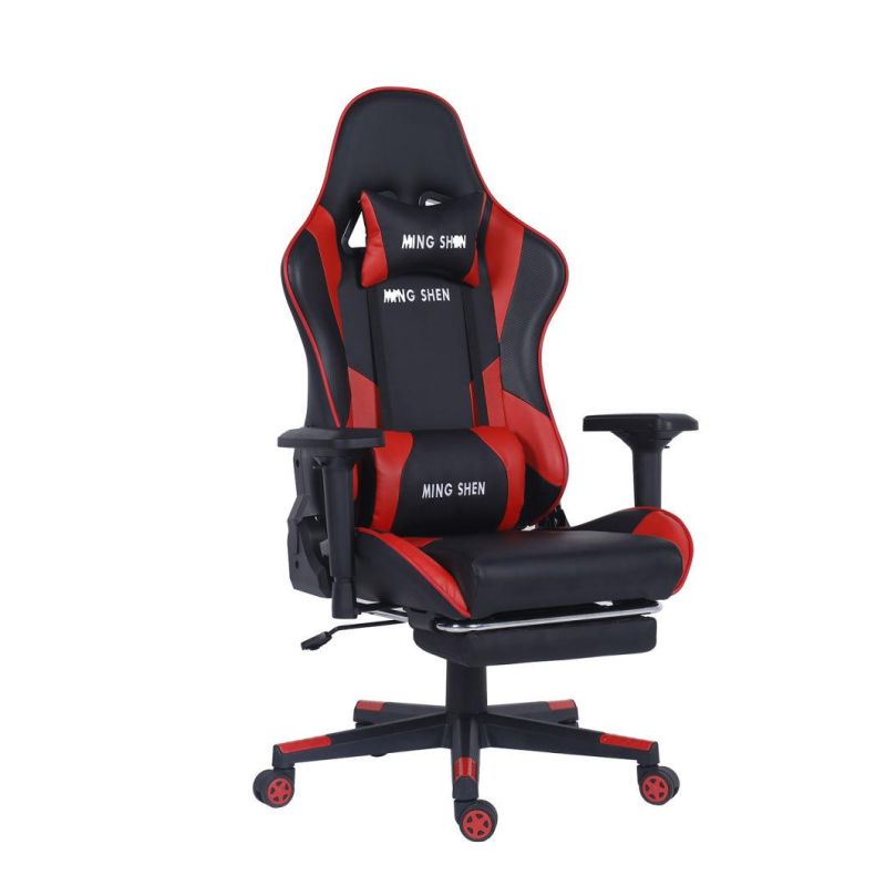 Computer Chair Mesh Office Sillas Gamer China LED Wholesale Gaming Chairs (MS-906-with footrest)