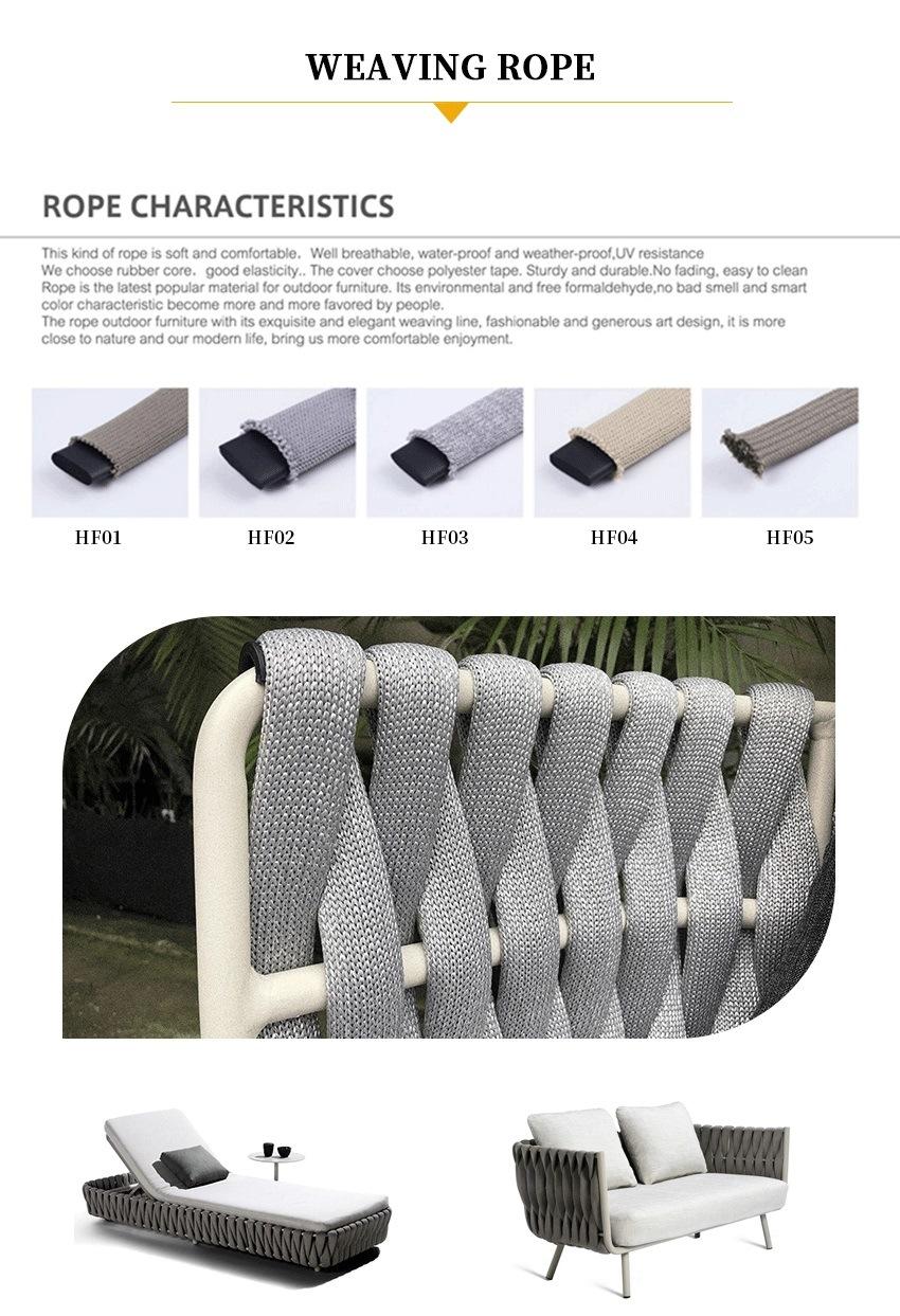 Outdoor Garden Furniture Set Metal Leather Bedroom Rattan Rocking Chairs