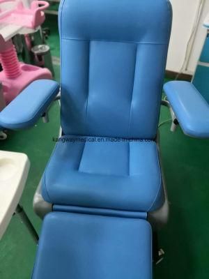 Hospital Electric Infusion Blood Donation Chair Reclining Dialysis Chair (SLV-4310)