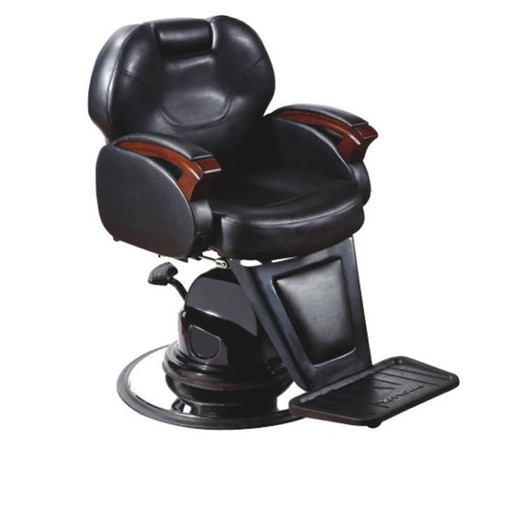 Hl-9249 Salon Barber Chair for Man or Woman with Stainless Steel Armrest and Aluminum Pedal