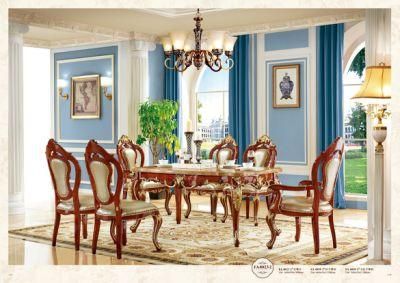 Luxury New Classical Wooden Home Dining Room Furniture