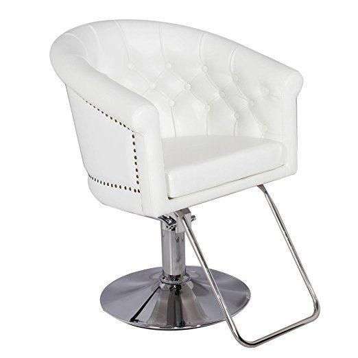 Hl-7282 Salon Barber Chair for Man or Woman with Stainless Steel Armrest and Aluminum Pedal