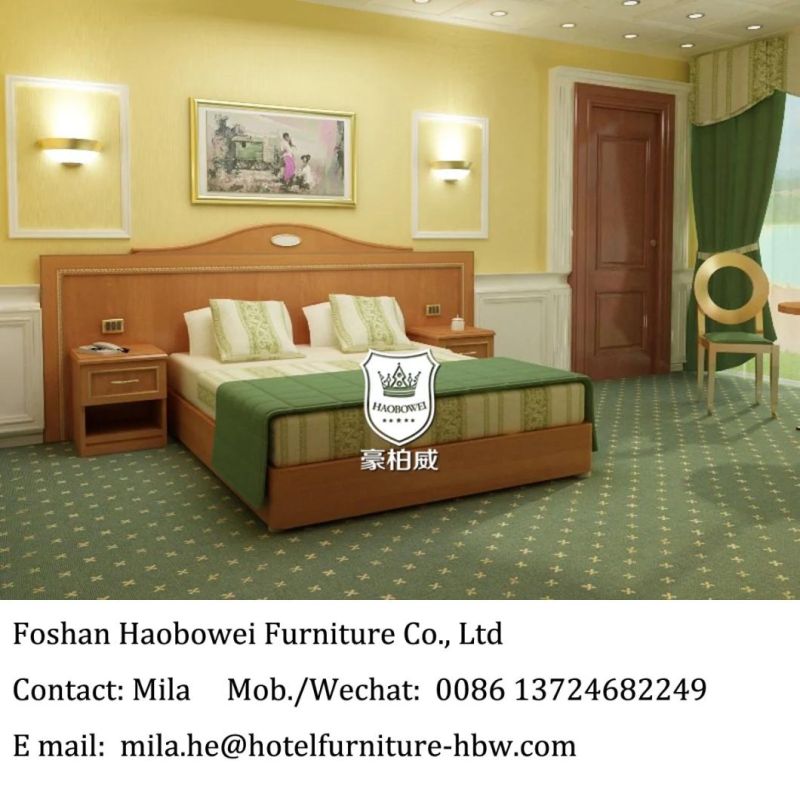 Twin Room&Queen Room Saudi Arabia Classical Hotel Bedroom Furniture in Antique Design