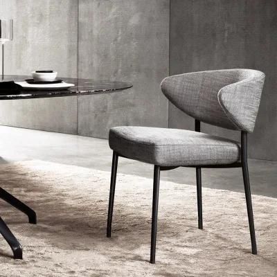 Nova Fabric Dining Room Furniture Leisure Sofa Chair Hotel Dining Chair