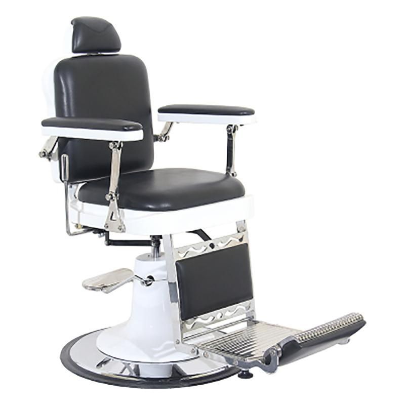 Hl-9293 Salon Barber Chair for Man or Woman with Stainless Steel Armrest and Aluminum Pedal