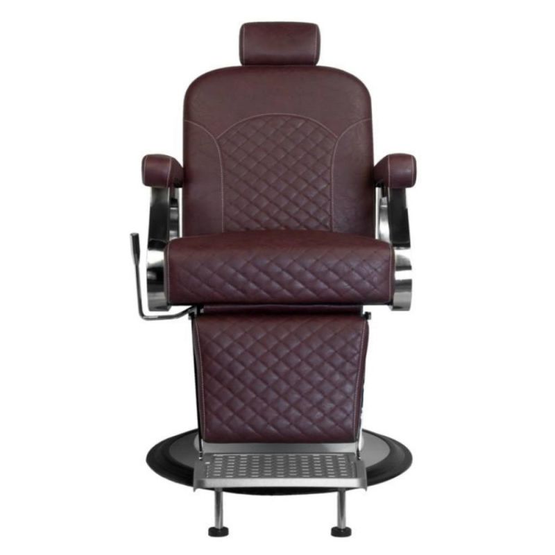 Hl-9283 Salon Barber Chair for Man or Woman with Stainless Steel Armrest and Aluminum Pedal