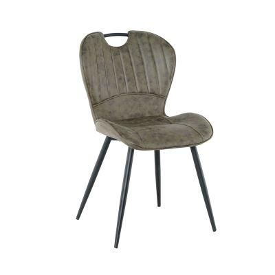 Wholesale Luxury Nordic Cheap Indoor Home Furniture Restaurant PU Leather Modern Dining Chair
