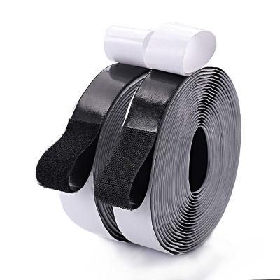 Eco-Friendly Magic Tape Double Side Adhesive Hook Loop Tape