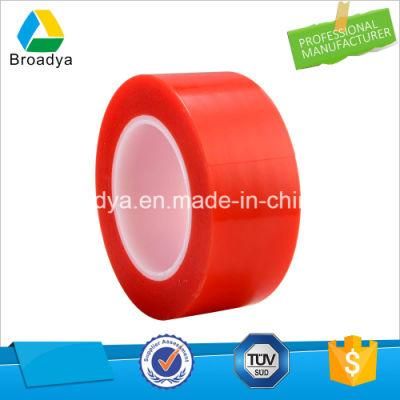 Red Polyester Double Sided Acrylic Adhesive Tape (BY6982R)