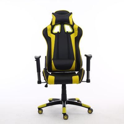 Strong Base Rocking Gaming Chair with Movable Wheels