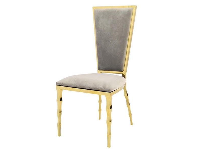 New Design Hotel Furniture Golden Wedding Events Used Dining Chair