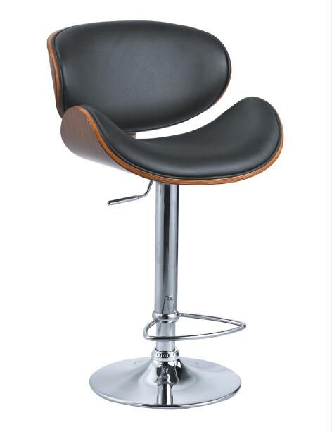 Modern New Design Wooden and Leather Leisure Bar Chair (SZ-BCP95)