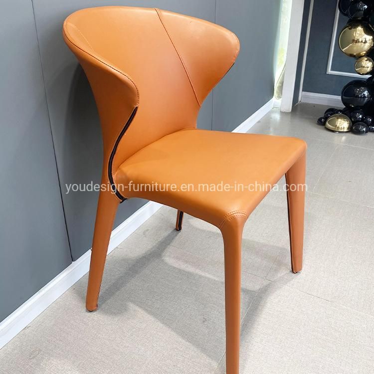 Modern Dining Room fabric Leather Covers Chair Dining Chair Set Designs Furniture in Chairs for Villa Hotal