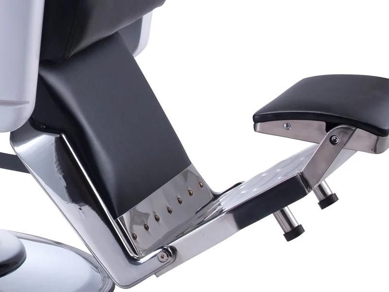 Hl-9285 Salon Barber Chair for Man or Woman with Stainless Steel Armrest and Aluminum Pedal