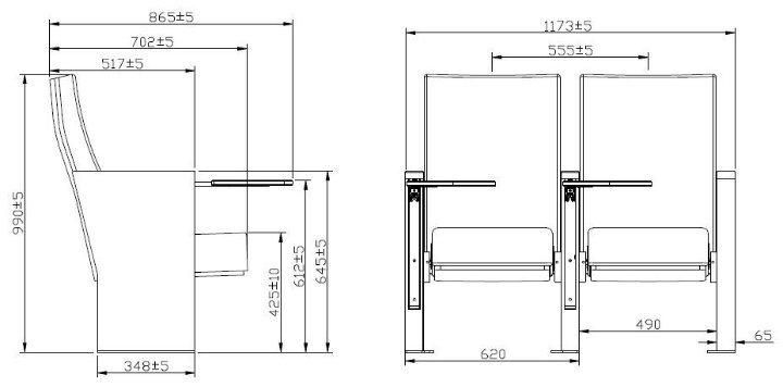 Cinema Stadium Lecture Theater Economic Media Room Auditorium Church Theater Furniture