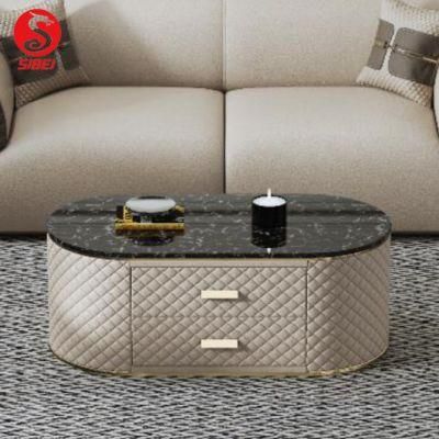 Home Furniturerectangle Steel Metal Tempered Glass Office Home Goods Coffee Table