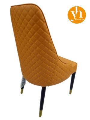 Decorate Back Hotel Chair Casino Chair Chinese Wedding Furniture Indoor Dining Chair
