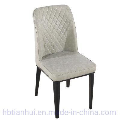 Modern Restaurant Furniture French Style Modern Chairs Hotel Leather Dining Chairs