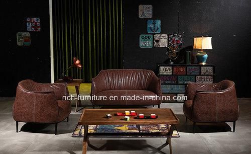 Modern Designer Replica Armchair Home Furniture Living Room Couch Set Leather PU Leisure Sofa 1 Seat