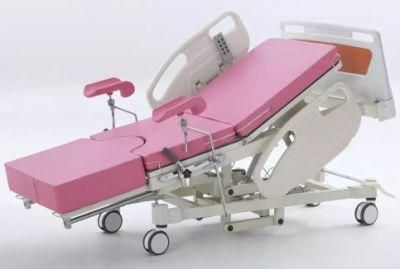 Height Adjustable Electric Gynecology Labour Obsteric Hospital Delivery Bed