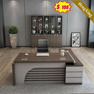 Wholesale Chinese Modern Office Furniture L Shape CEO Boss Office Executive Tables Computer Desk