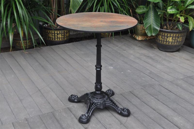 Outdoor New Style Wooden Garden Patio Outdoor Aluminum Coffee Table